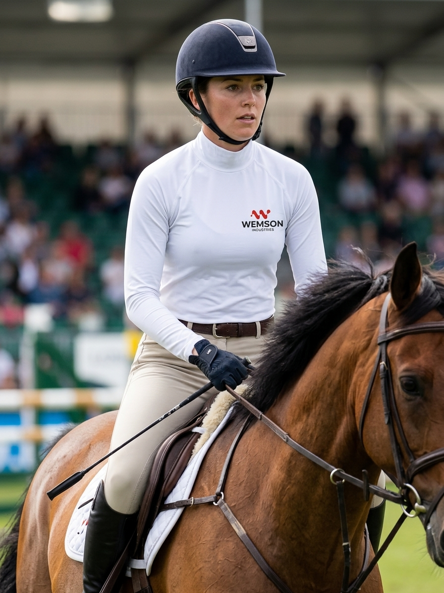 Wemson Industries horse riding shirt for training and everyday riding