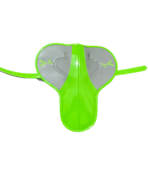 Lightweight Racing Saddle (Neon Green/Gray) | Jock Gears