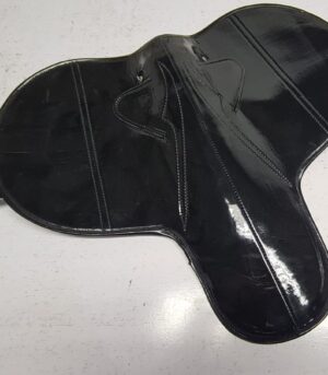 2kg Jock Gears Racing Saddle (Black) – Lightweight Jockey Saddle